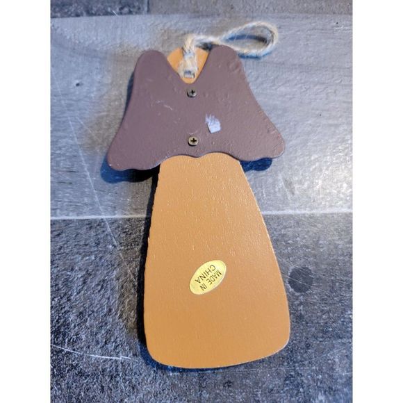 Wooden angel girl star tree ornament xmas - Picture 4 of 4